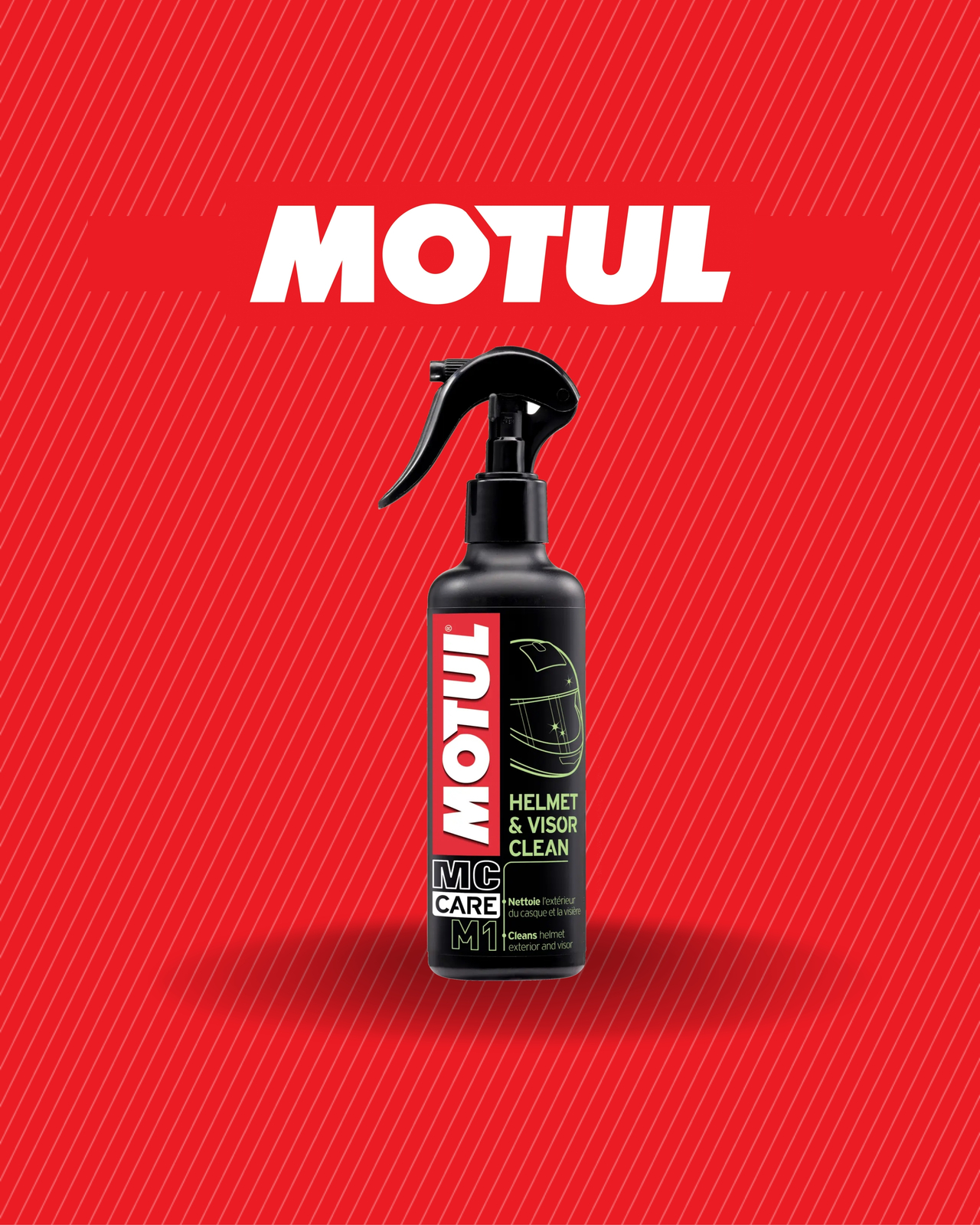 M1 HELMET & VISOR CLEAN 12X0.250L ürün görseli