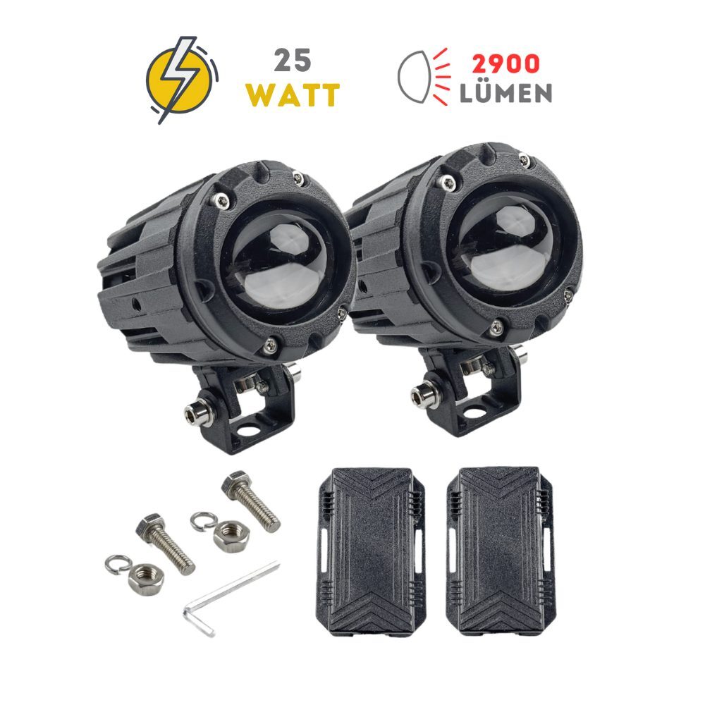 Knmaster Buffalo 25W Motosiklet Led Sis Farı ürün görseli