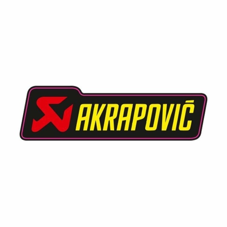 AKRAPOVIC STİCKER ürün görseli