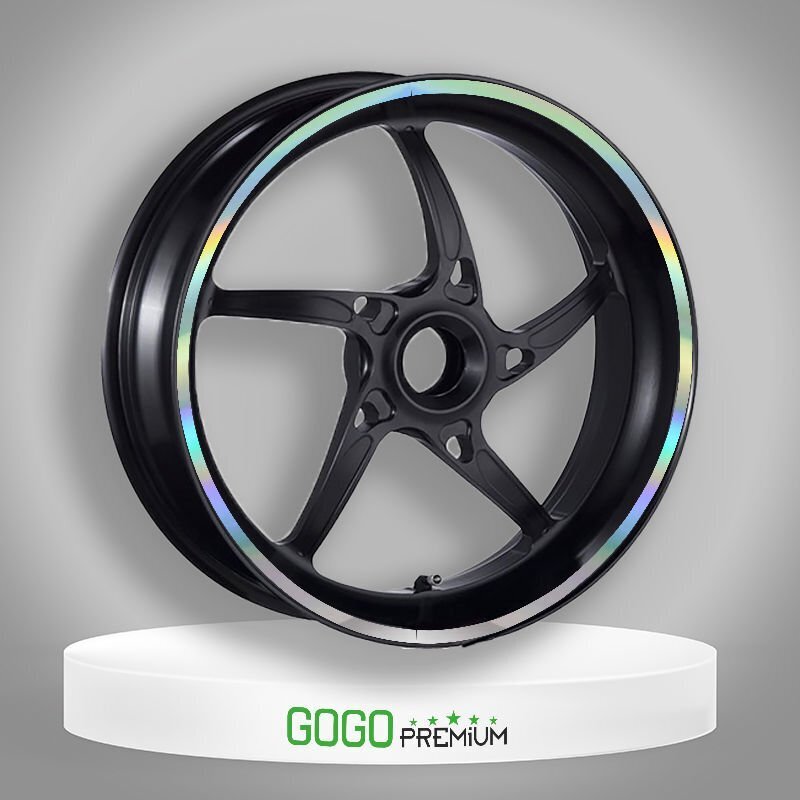 HOLOGRAMLI 7cm x 7 m LÜKS 1 SET JANT ŞERİDİ ürün görseli