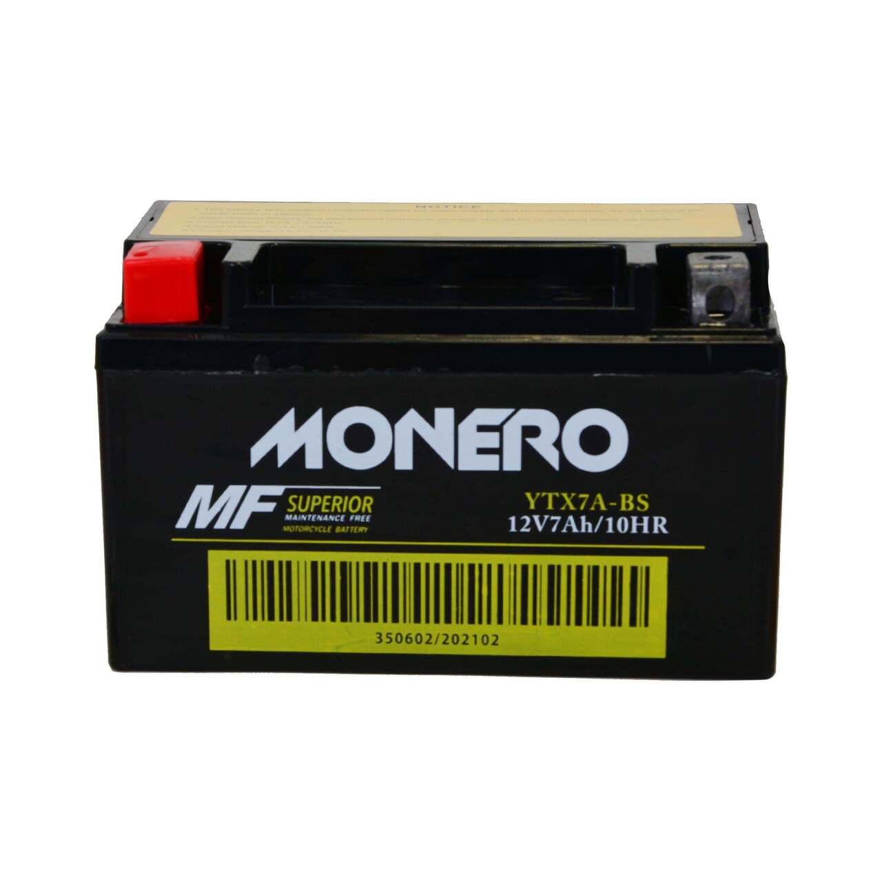 MONERO AKÜ YTX7A – BS – [SCOOTER] [150*87*94] ürün görseli