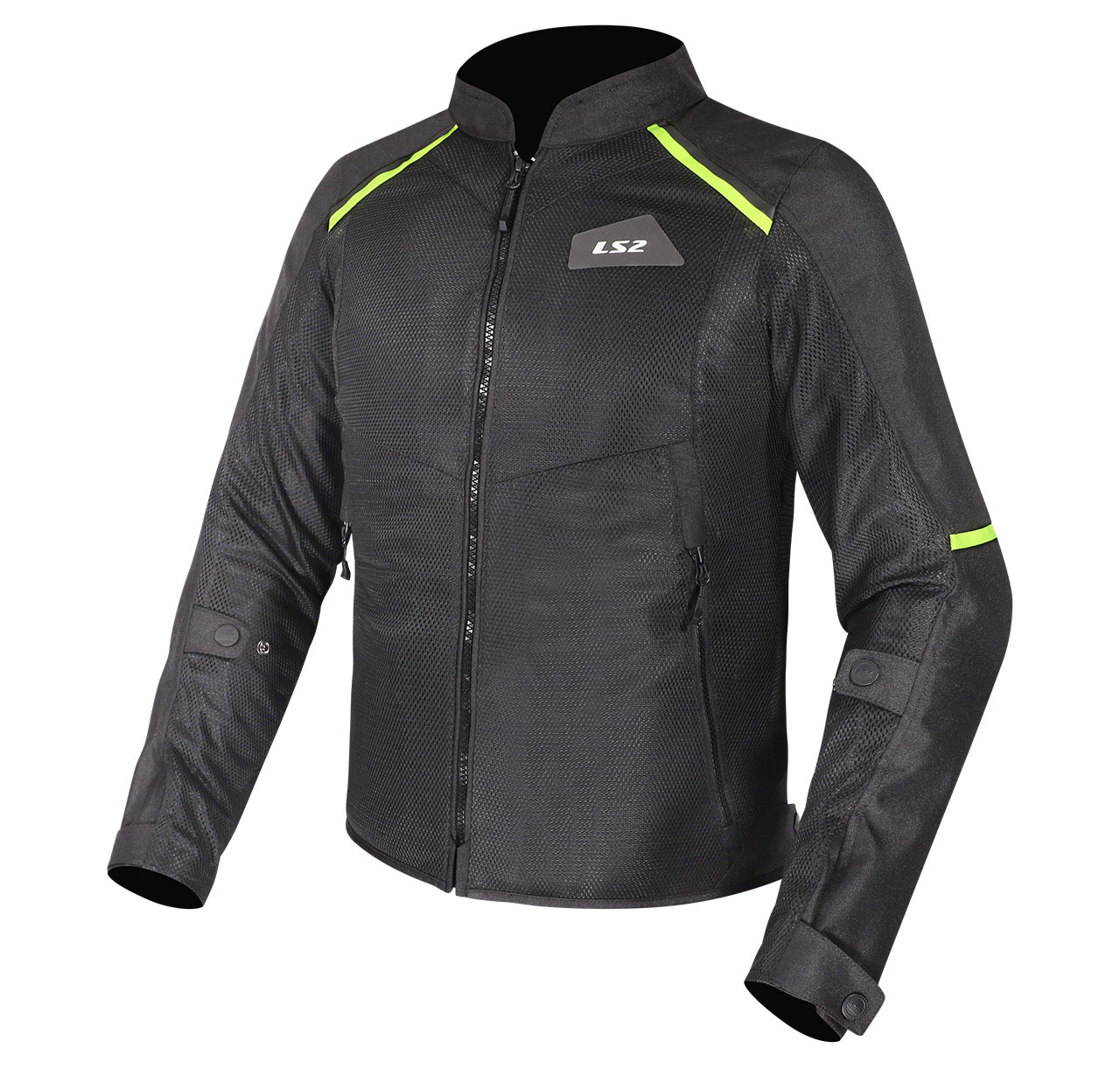 LS2 BREEZE MONT SİYAH-NEON SARI ürün görseli