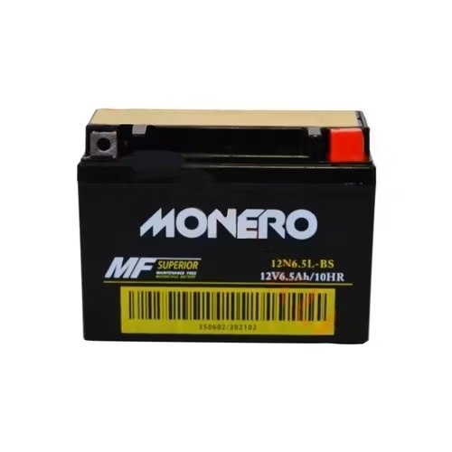 MONERO AKÜ 12N6.5L- BS – [12/6,5/10Y] ürün görseli