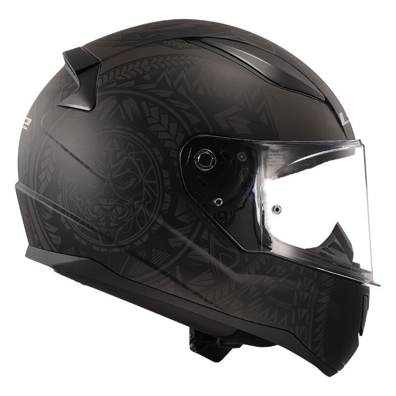 LS2 RAPID 2 TAKAROA MAT SİYAH KASK ürün görseli