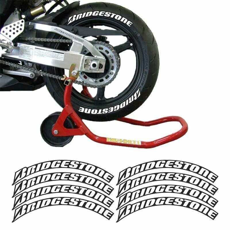 BRIDGESTONE BEYAZ 3D LASTİK YANAK YAZISI ürün görseli