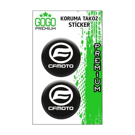 CF MOTO BEYAZ KORUMA TAKOZU STİCKER ürün görseli