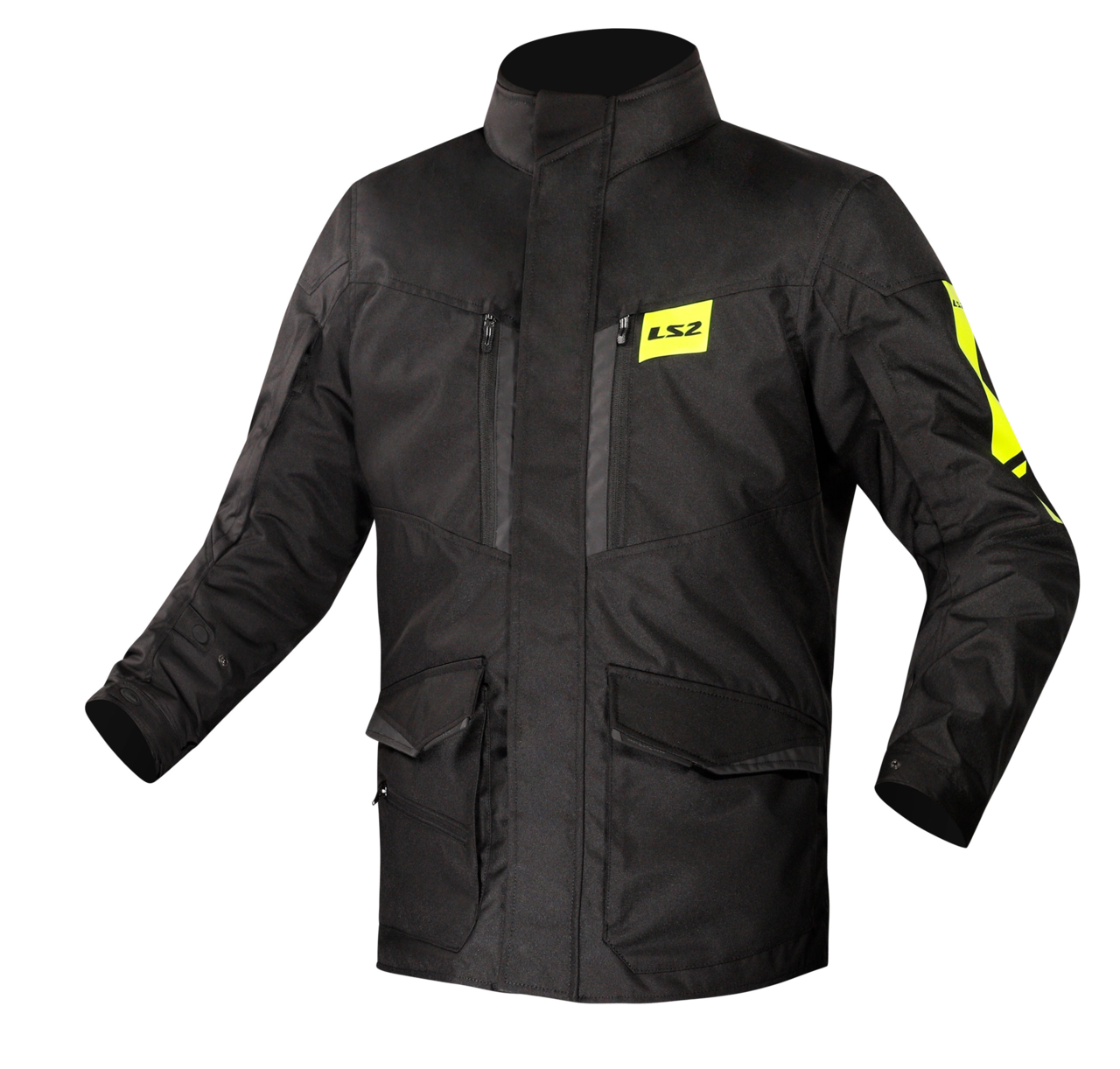 LS2 METROPOLIS EVO MONT SİYAH-NEON SARI XXL ürün görseli