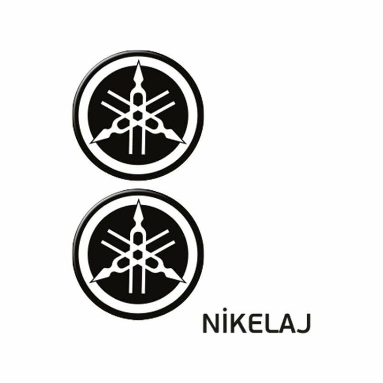 YAMAHA UYUMLU 4 (5X5 cm) İKİLİ DAMLA ETİKET ürün görseli