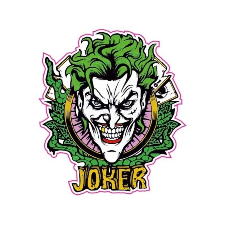 JOKER FACE STİCKER ürün görseli