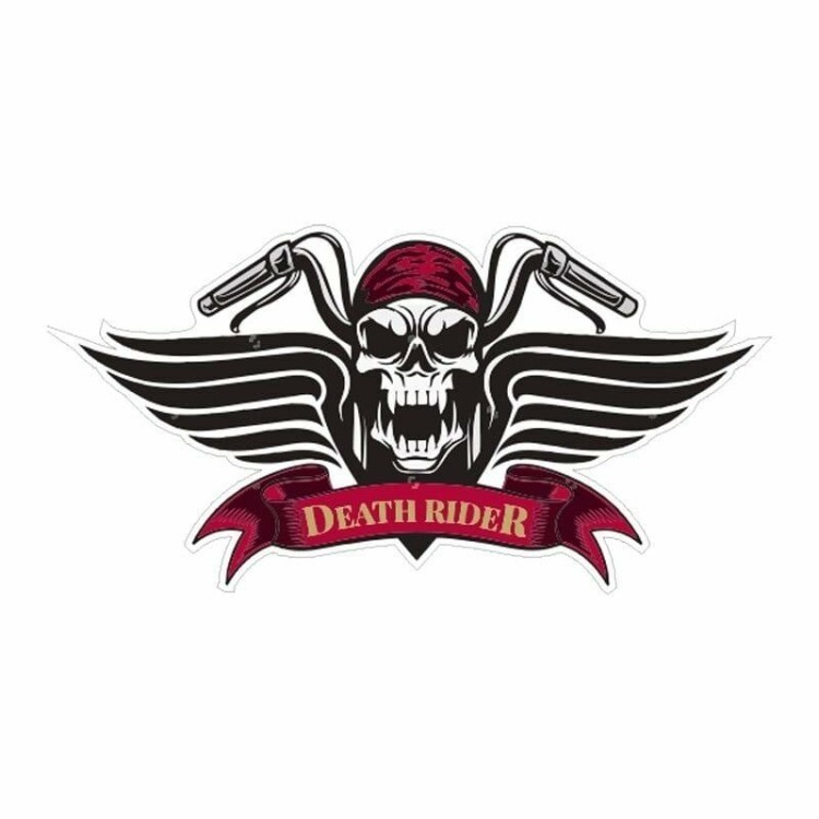 DEATH RIDER STİCKER ürün görseli