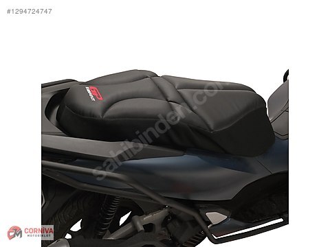 GP KOMPOZİT HONDA PCX 125 / 150 2014-2026 UYUMLU FİLELİ MOTOSİKLET KONFOR SELE KILIFI SİYAH ürün görseli