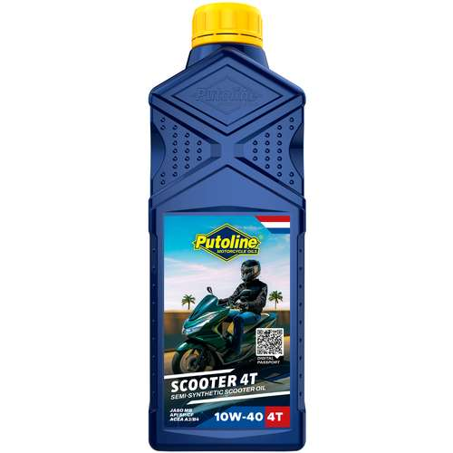 1 L bottle Putoline Scooter 4T 10W-40 ürün görseli