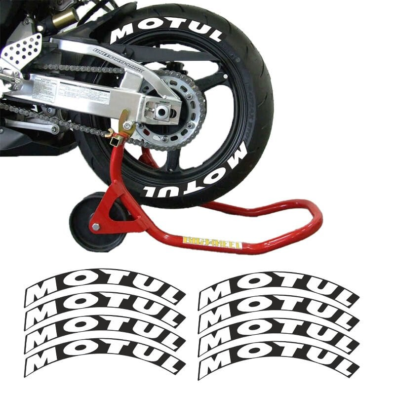 MOTUL SİYAH 3D LASTİK YANAK YAZISI ürün görseli