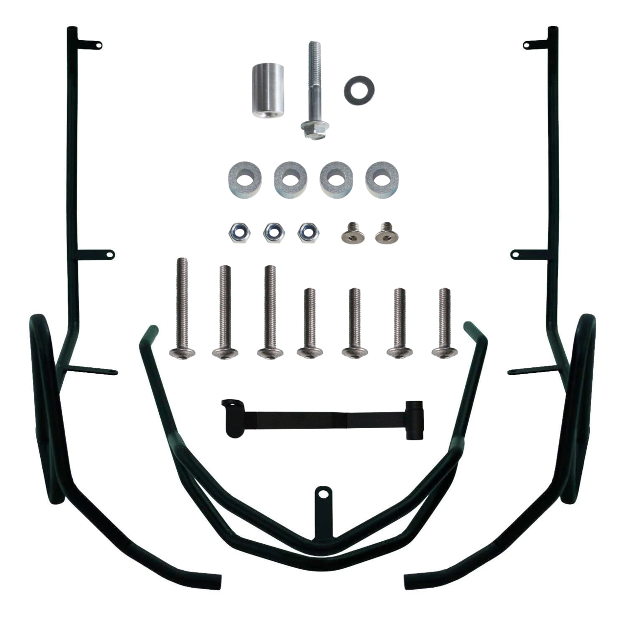 GP Kompozit Yamaha NMAX 125 / 155 2021-2024 Uyumlu Motor Koruma Demiri Siyah ürün görseli