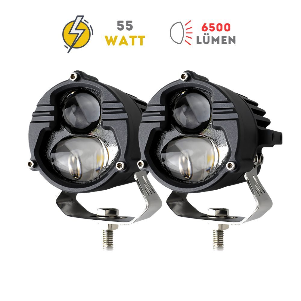Knmaster Cali 55W Motosiklet Led Sis Farı ürün görseli