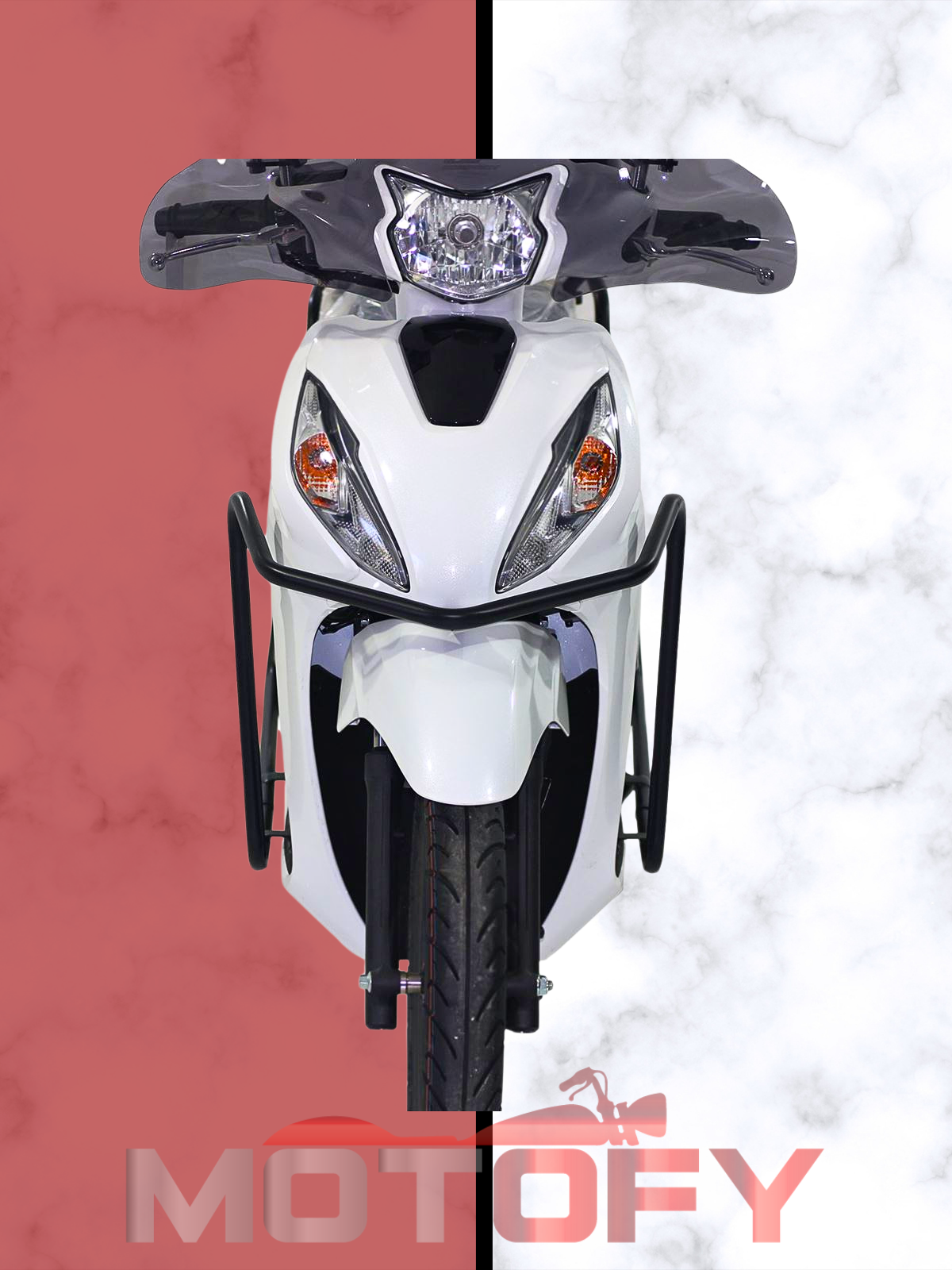 GP KOMPOZİT HONDA DİO 2021-2025 UYUMLU KORUMA DEMİRİ SİYAH ürün görseli