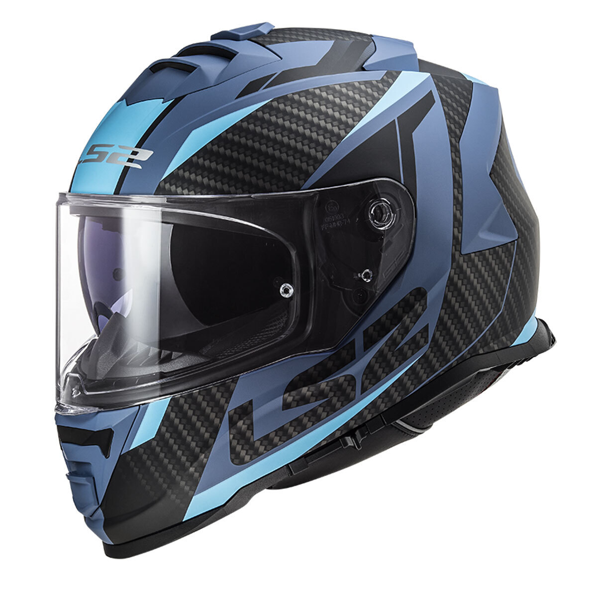LS2 STORM 2 RACER MAT MAVİ KASK ürün görseli