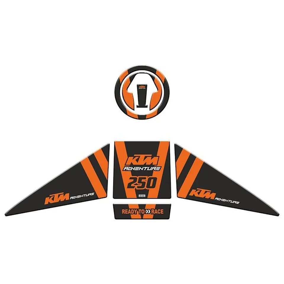 KTM 250 ADVENTURE 2019 – 2022 UYUMLU TANK PAD SET 003 ürün görseli