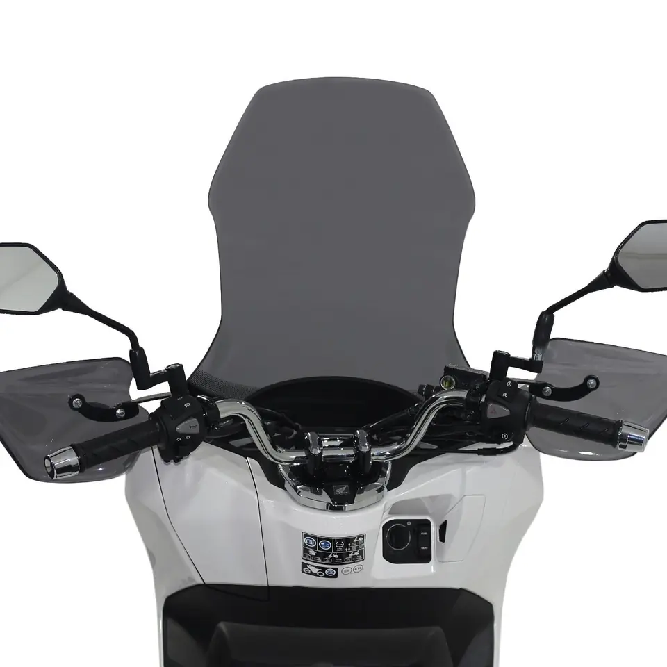 GP Kompozit Honda PCX 125 2021-2024 Uyumlu Ön Tur Camı Füme ürün görseli