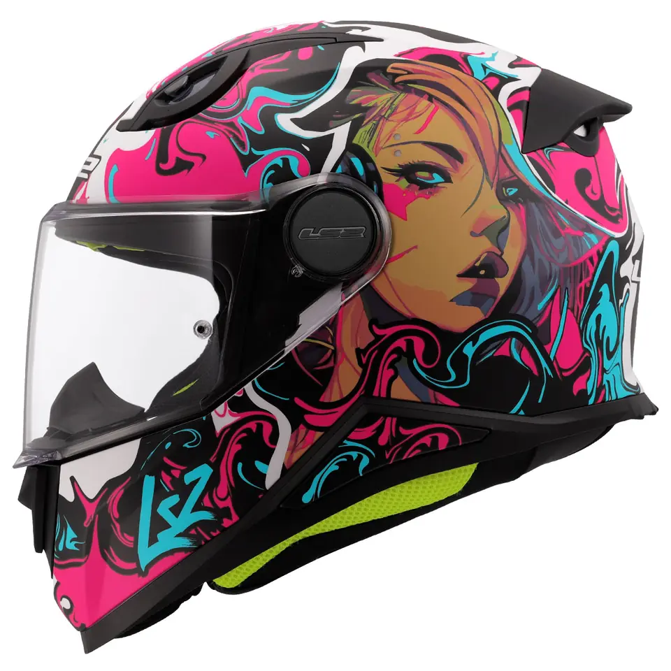 LS2 KID CYBERG MAT MOR ÇOCUK KASK ürün görseli