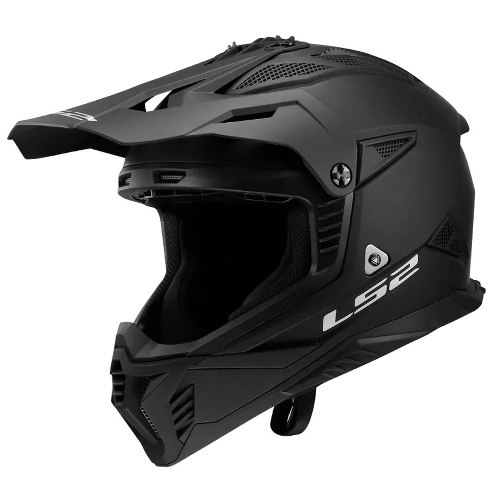 LS2 FAST 2 MAT SİYAH KASK ürün görseli
