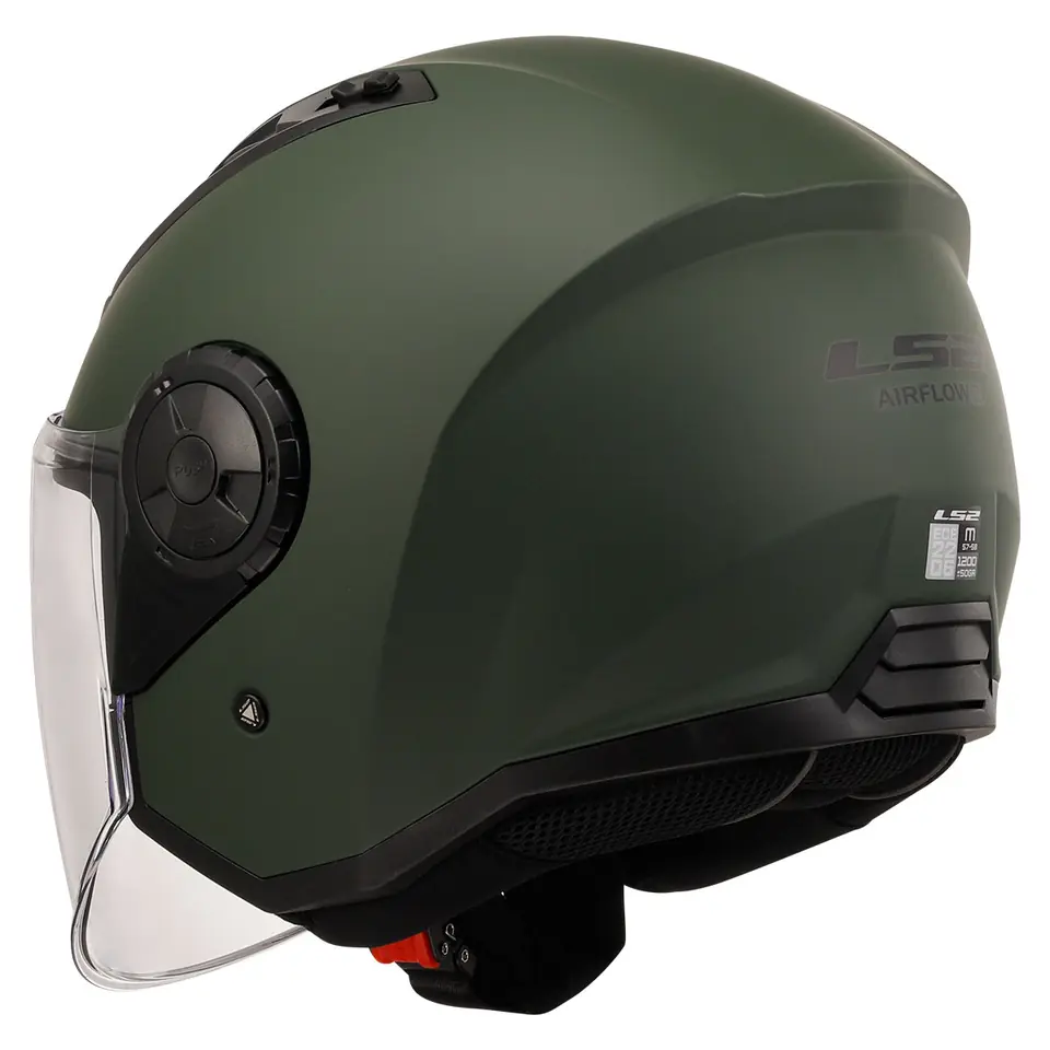 LS2 AIRFLOW 2 MAT YEŞİL KASK ürün görseli
