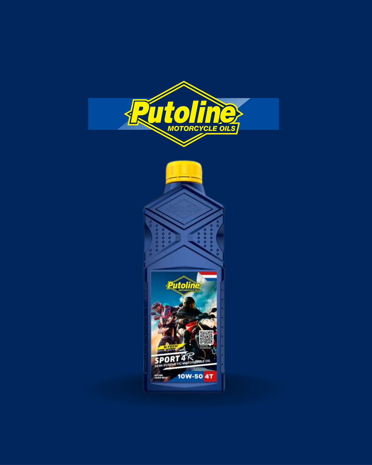 1 L bottle Putoline Sport 4R 10W-50 ürün görseli
